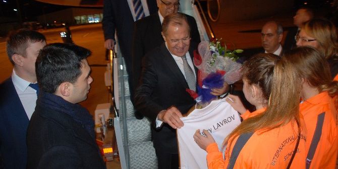 Rusya Dışişleri Bakanı Lavrov Antalya’da
