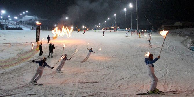 Palandöken’de Kayak Sezonu Renkli Şölenle Açıldı