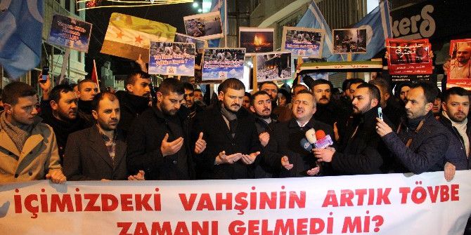 Alperen Ocakları’ndan Taksim’de Protesto