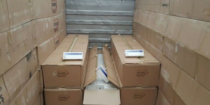 Kocaeli’de 124 Bin 900 Paket Kaçak Sigara Yakalandı