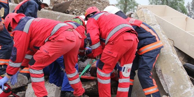 Mersin’deki Afet Tatbikatı Nefes Kesti