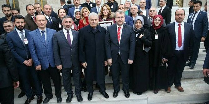 Ak Parti Bilecik Heyetinden Başbakan Binali Yıldırım’a Ziyaret