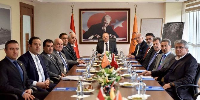 Mtsob Müteşebbis Heyeti, Vali Çakacak Başkanlığında Toplandı