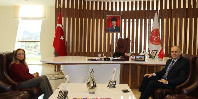 Nevşehir İl Emniyet Müdürü Artunay, Rektör Kılıç’ı Ziyaret Etti