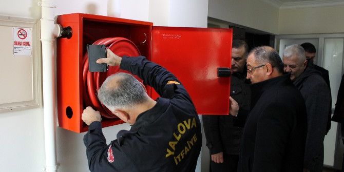 Öğrenci Yurtlarında Yangın Merdiveni Denetimi