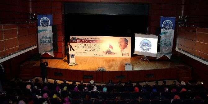 Büyükşehir Belediyesi Ve Saded Tarafından ’Bugünün Asım’ı’ Adlı Konferans Düzenlendi