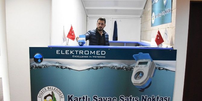 Düzce‘de Elektronik Kartlı Su Sayacı Teşvik Ediliyor