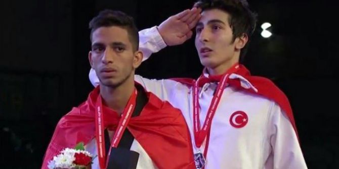 Dünya Şampiyonu Tekvandocu Reçber’den Başkan Yaşar’a Ziyaret