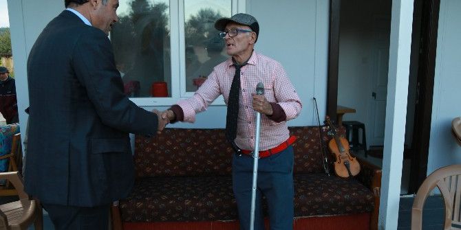 Başkan Kocadon’dan Kemancı Mehmet’e Ziyaret