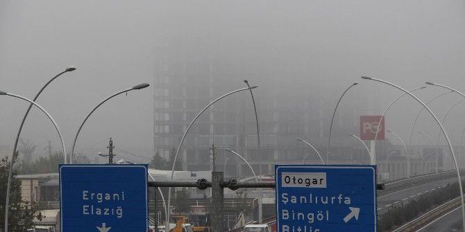 Diyarbakır’ı Sis Kapladı