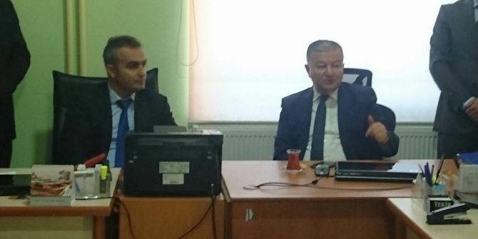 Develi Kaymakamı Duru, İlçe Tarım Müdürlüğü’nü Ziyaret Etti