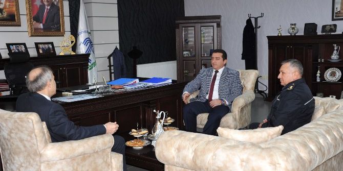 Bilecik İl Emniyet Müdürü Namal, Başkan Bakıcı’yı Ziyaret Etti