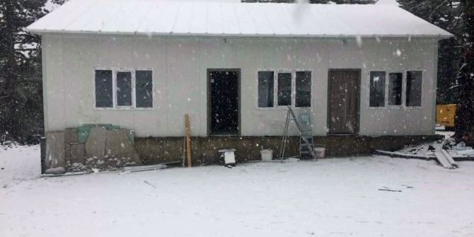 Muratdağı’na Yılın İlk Karı Düştü