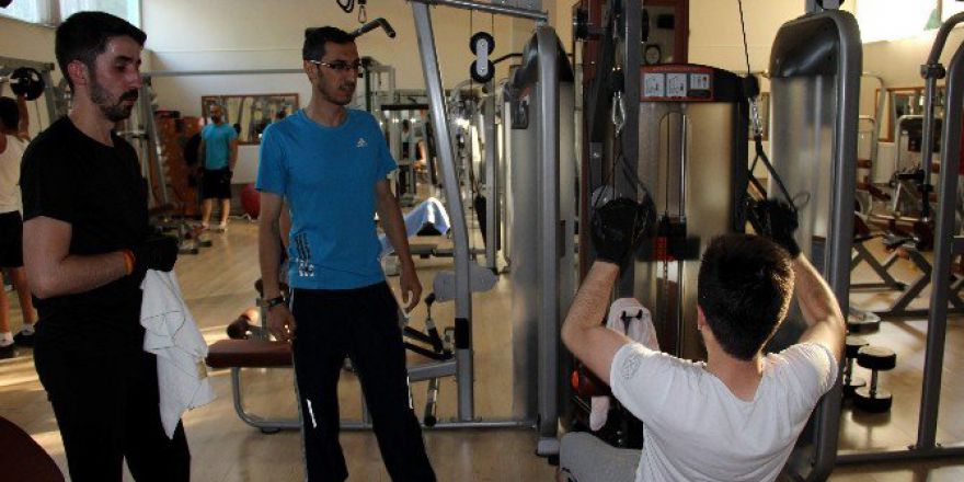 Fitness Salonu’na Yoğun İlgi