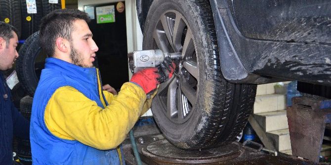 Zorunlu Kış Lastiği Uygulaması Başladı