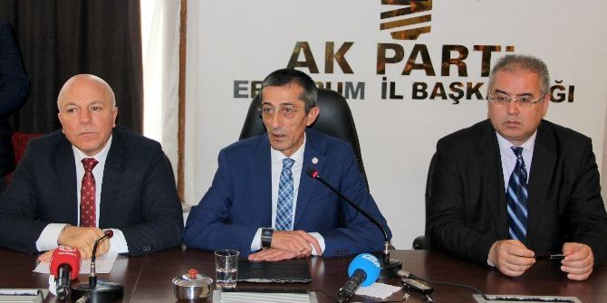 Ak Parti Erzurum İl Başkanı İstifa Etti