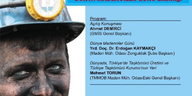 Gmis, Dünya Madenciler Günü Nedeniyle Etkinlik Düzenleyecek