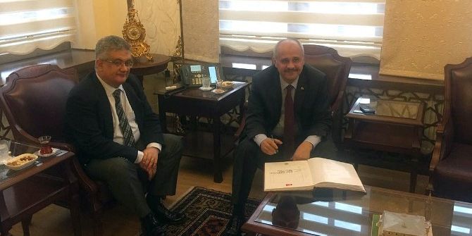 Niğde Valisi Peynircioğlu’ndan Vali Pekmez’e Ziyaret