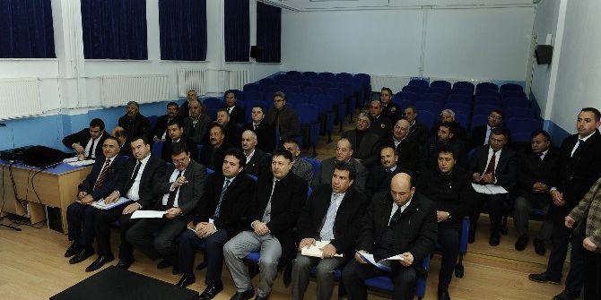 Vali Çelik, İnönü İlçe Muhtarları Toplantısı’na Katıldı