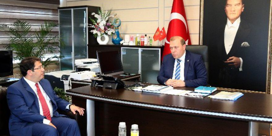 Başkan Yazgı’dan, Dsi Genel Müdür Yardımcısı Uzun’a Ziyaret