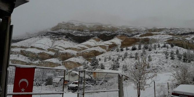 Sivas’ta Kar Yağışı Etkili Oldu