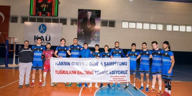 Tvf 1. Ligde Karşılaşması Genç Kafkars Spor: 3 Niksar Belediye Spor: 2