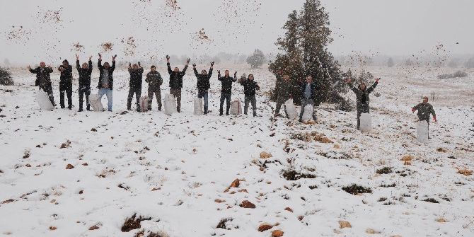 Mersin’e Mevsimin İlk Karı Düştü