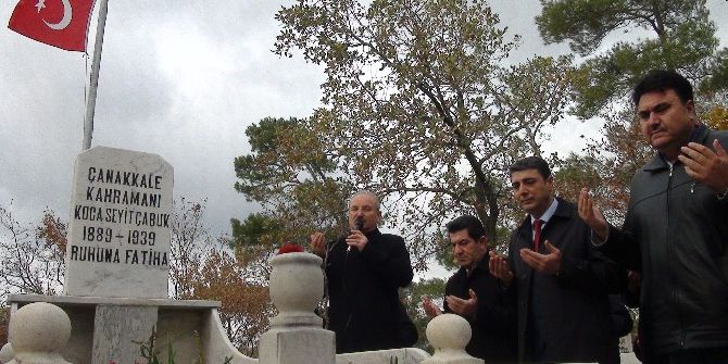 Çanakkale Koca Seyit Mezarı Başında Anıldı