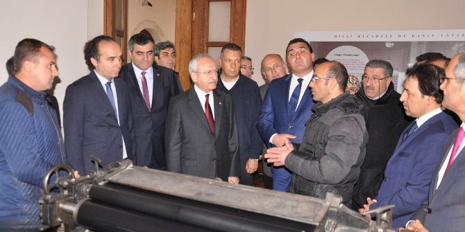 Chp Genel Başkanı Kılıçdaroğlu, Kongre Müzesi’ni Gezdi