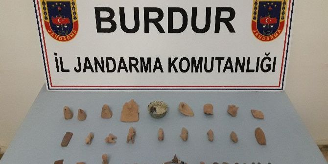 Burdur’da Tarihi Eser Operasyonu