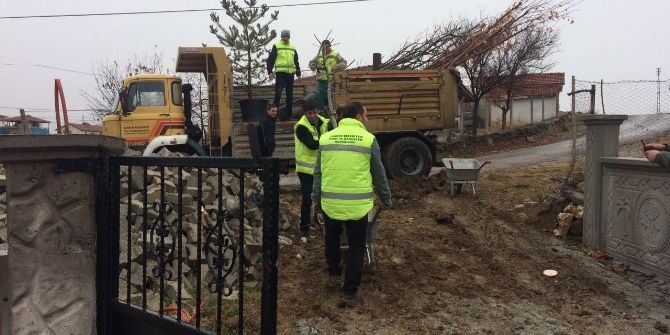 Şehidin İsminin Verildiği Konağın Çevre Düzenlemesi Yapıldı