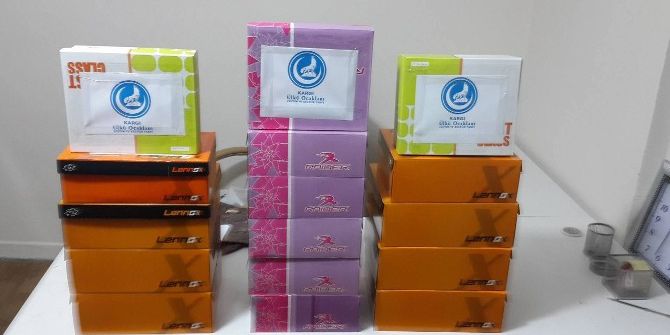 Kargı Ülkü Ocakları Öğrencilere Bot Dağıttı