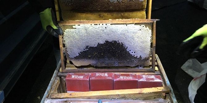 Bitlis’te Arı Kovanlarının İçinde Kaçak Sigara Ele Geçirildi