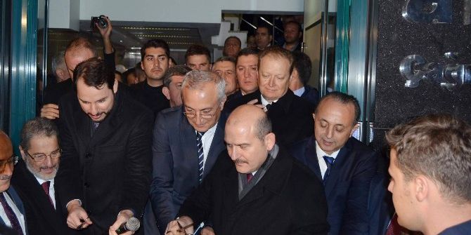 Bakanlar Soylu Ve Albayrak Trabzon’da Çağrı Merkezi Açılışını Yaptı