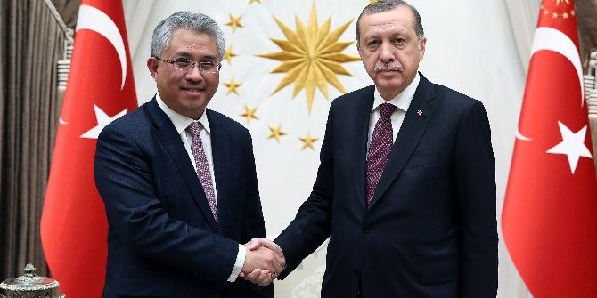 Cumhurbaşkanı Erdoğan, Khazanah Direktörünü Kabul Etti