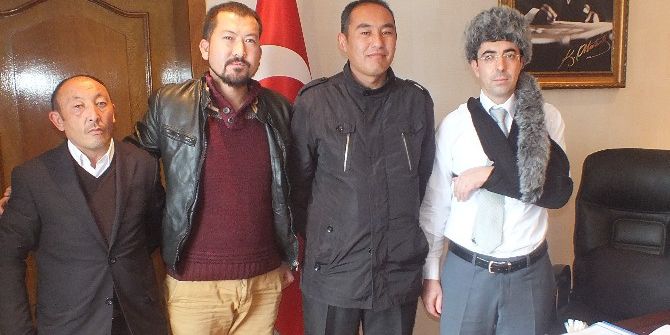 Pamir Derneğinden Kaymakam Kırlı’ya Ziyaret