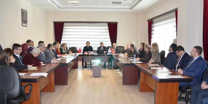 Yök Üyeleri Rektörlük Seçimi İçin Kırklareli Üniversitesi’ne Geldi