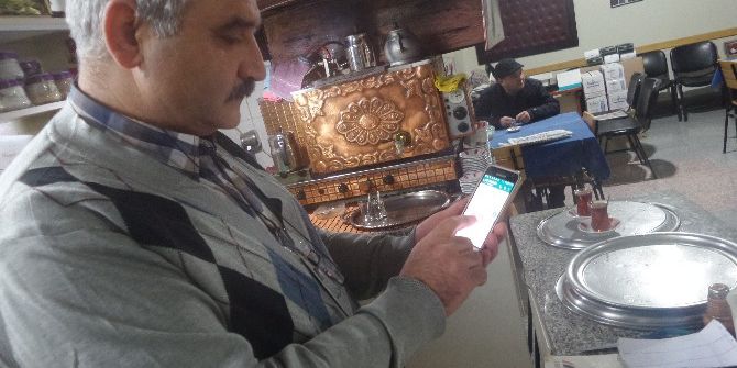 Tosya’da Çay Ocağı İşletmecisi ‘’Whatsap Çay İsteme Hattı’’ Kurdu