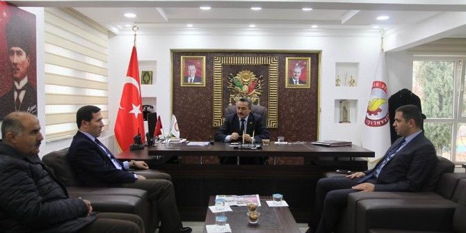 Büyükşehir Belediyesi Genel Sekreteri Kılca’dan Başkan Tutal’a Ziyaret