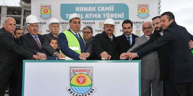Konak Camii’nin Temeli Atıldı
