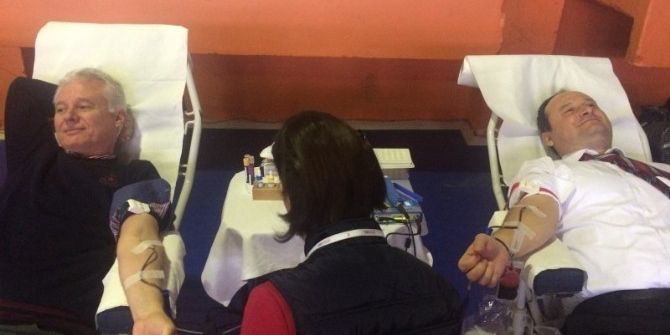 Edirne Yıldırım Beyazıt Anadolu Lisesi’nde Kan Bağışı