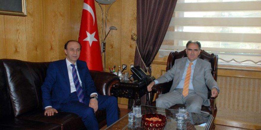 Vali Abdullah Erin’den Kahramanmaraş Valisi Vahdettin Özkan’a Ziyaret