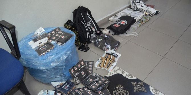Beşiktaş Logolu Korsan Ürün Satan 11 Esnafa Yargı Yolu
