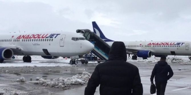 Ulaşıma Kar Engeli