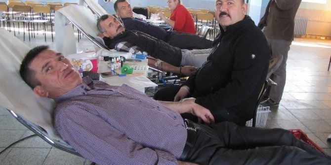 Hisarcık Kızılay Şubesi’nden Kan Bağışına Destek