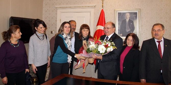 Engelli Derneklerinden Vali Çiçek’e Ziyaret