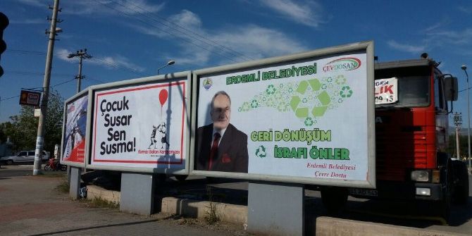 Mersin’de Geri Dönüşüme Destek Kampanyası