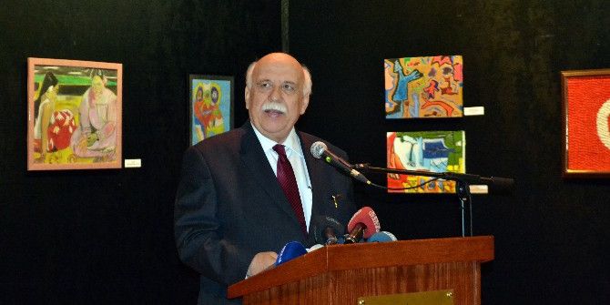 “Sanata Engel Yok Sergisi”nin Açılışını Bakan Nabi Avcı Gerçekleştirdi