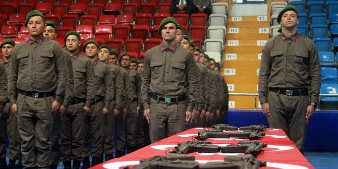 Jandarmada Duygulandıran Yemin Töreni