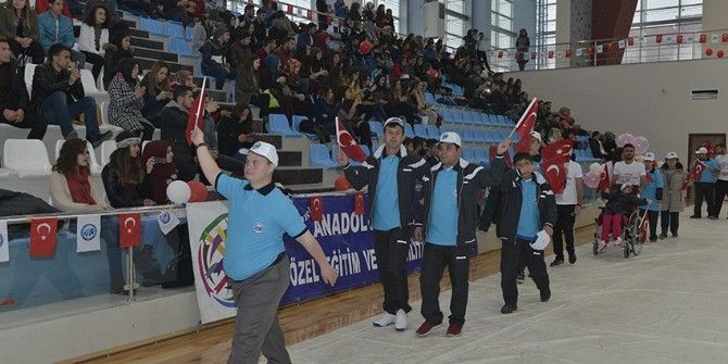 Kmü’de Engelliler Spor Şöleni Düzenlendi